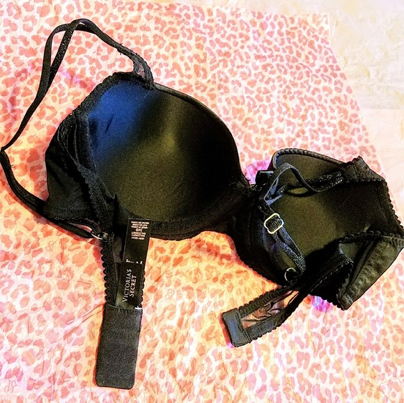 VS VERY SEXY BALCONETTE BLK BRA, 34B - Picture 2 of 8